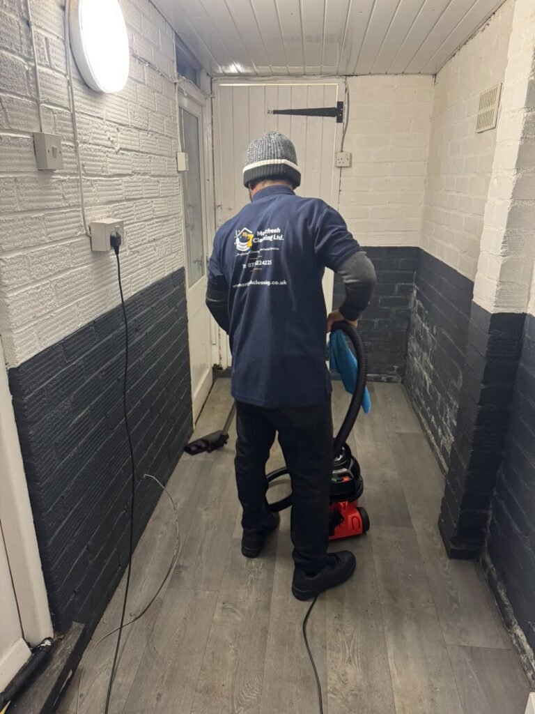 Vacant property cleaned as part of end of tenancy and void cleaning in Birmingham