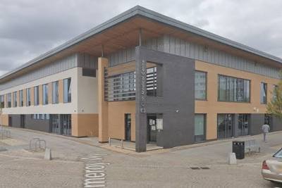 Exterior of a modern Birmingham healthcare facility, representing the GP surgeries, dental clinics, and private medical centers served by expert commercial cleaning.