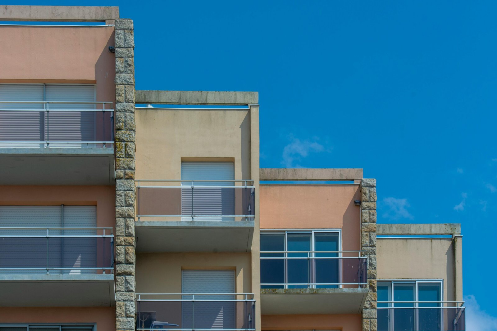 Apartment block prepared for end of tenancy cleaning in Birmingham