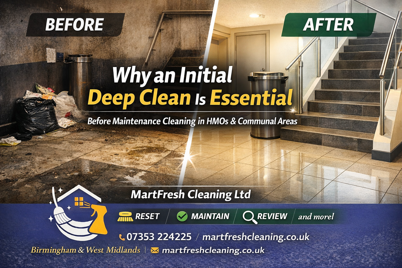 Why HMOs Fail Without a Deep Clean | Birmingham Communal Cleaning