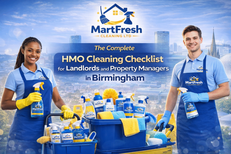 Is Your HMO Cleaning Checklist Complete A Practical Guide for Landlords and Property Managers in Birmingham