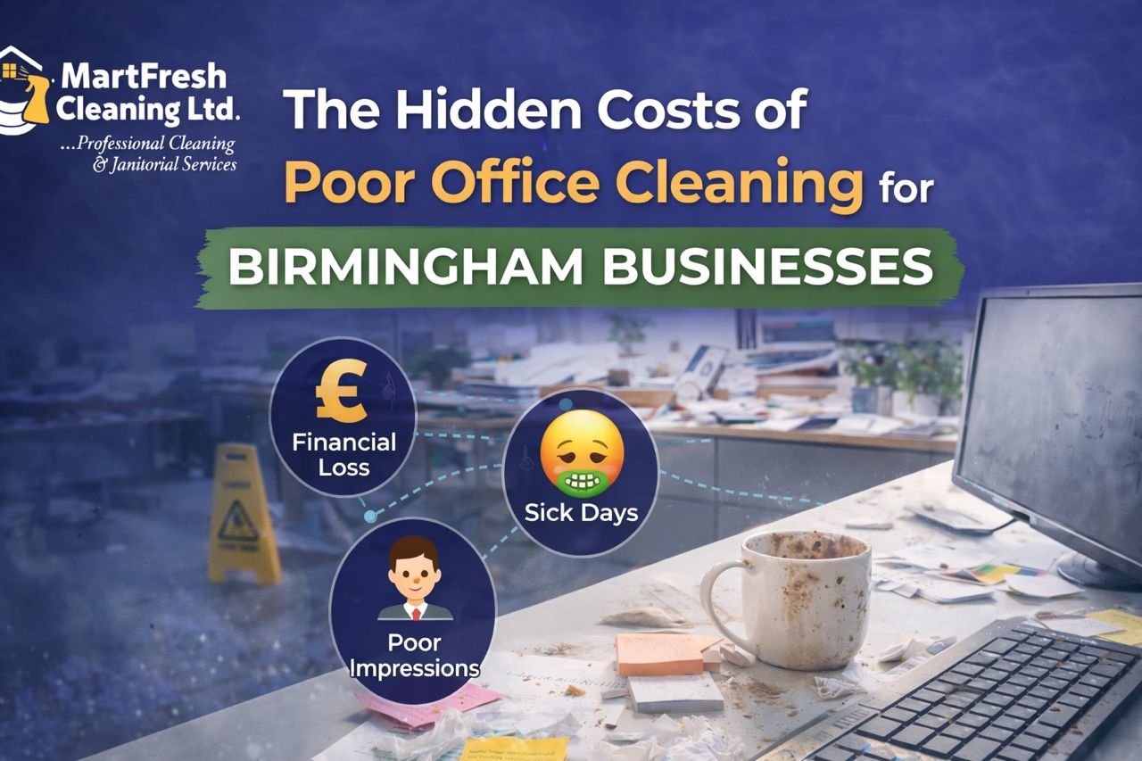 The Hidden Costs of Poor Office Cleaning for Birmingham Businesses